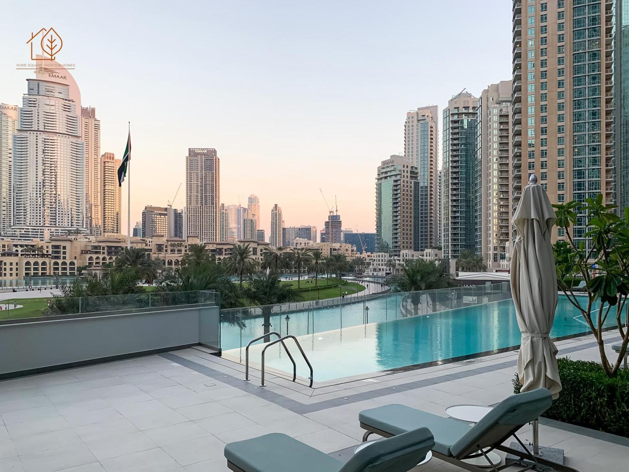 Chic Home With Great Views Near Burj Khalifa 197Gr-2 迪拜 外观 照片